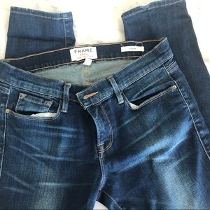 Classic dark wash by FRAME denim